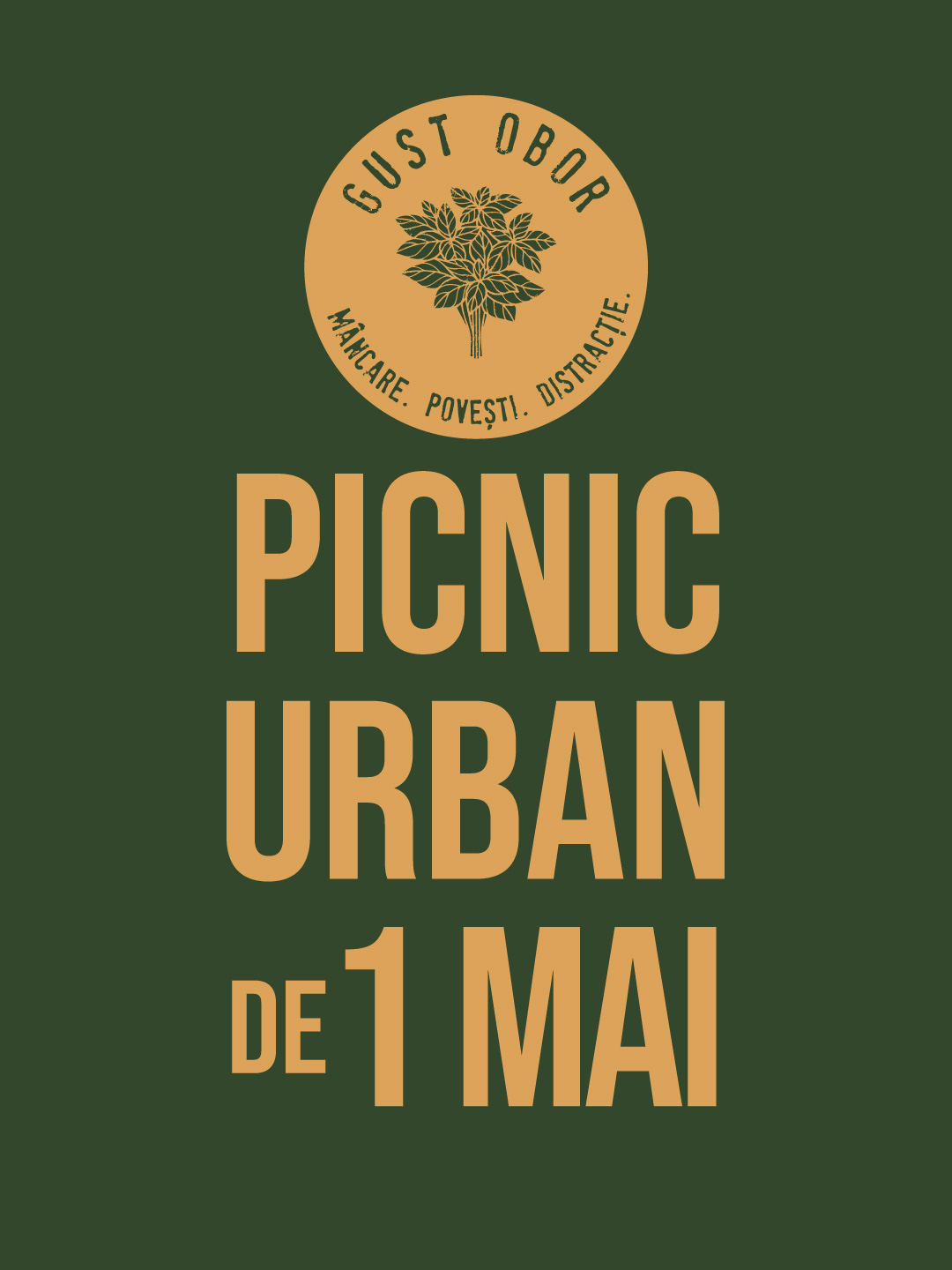 Picnic Urban de 1 Mai la Gust Obor!